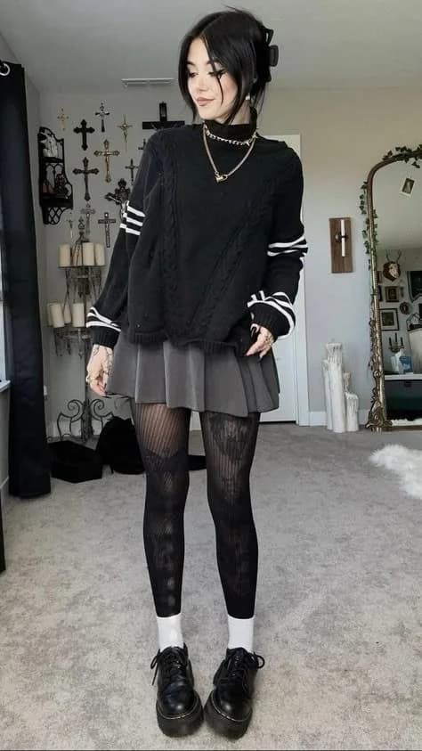 17 Alt Winter Outfits That’ll Make You Actually Excited for Cold Weather
